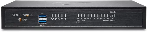 SONICWALL TZ670 SECURE UPGRADE APPLIANCE