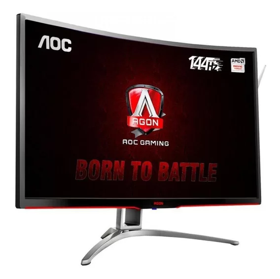 MONITOR LED AOC 31.5 GAMER AGON FULL HD 5MS/144HZ/VGA/DVI/HDMI/DP