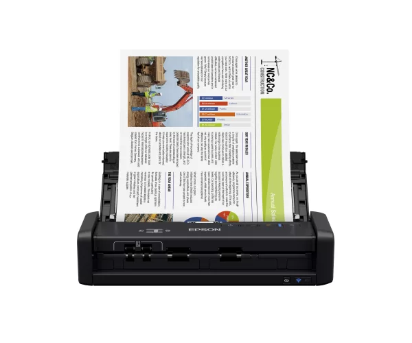 SCANNER EPSON WORKDORCE ES-300W USB. PRETO. DUPLEX