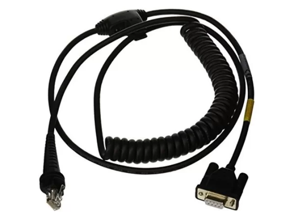 GENESIS RS232 CABLE 3M DB9 FE SHORT STRAIN RELIEF BLACK