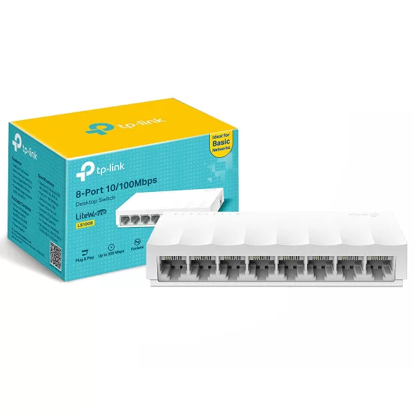 SWITCH TP-LINK 8 PORTAS 10/100 MBPS
