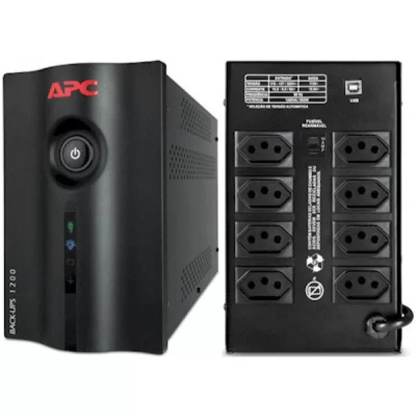 NOBREAK BACK UPS 2.2KVA 1360W ENTRADA 220V E SAIDA 220V (BZ2200I-BR)