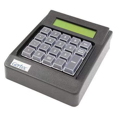 GERTEC MT-720 MICROTERMINAL ETHERNET 20 TECLAS DISPLAY PRETO (004.0883.2)