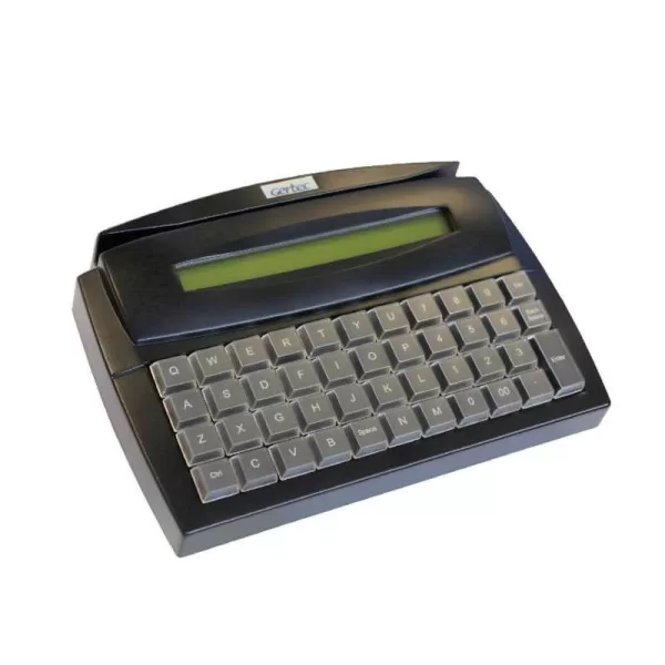 GERTEC MT-740 MICROTERMINAL ETHERNET 44 TECLAS DISPL LEC2 PRETO (004.0884.0)