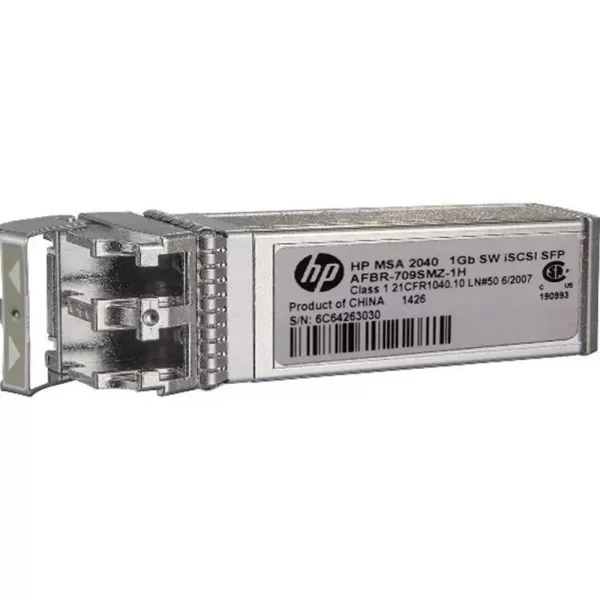 HPE MSA 1GB RJ45 ISCSI SFP 4PK TRANSCEIVER MSA2050 (C8S75B)