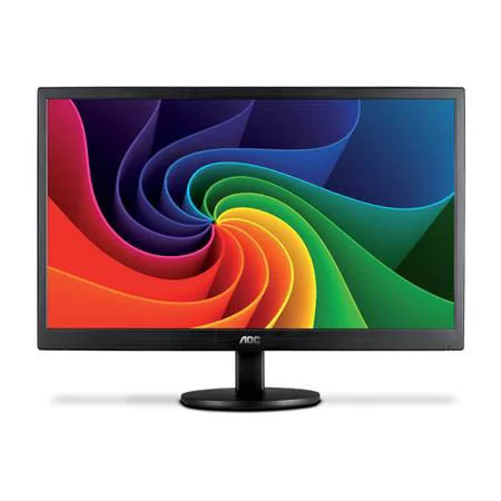MONITOR LED AOC 21.5 WIDESCREEN FULL/5MS/VGA/VESA/200CD/60HZ/PRETO (E2270SWN)