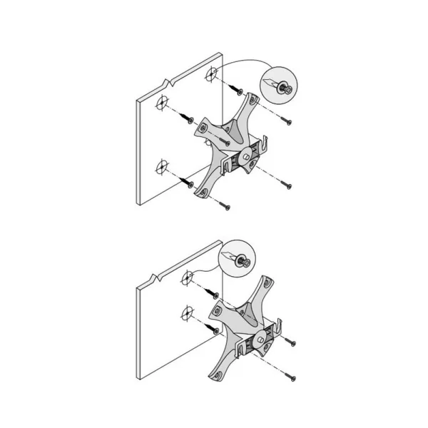 AP-220-MNT-W1 BASIC MOUNT KIT AP-220-MNT-W1 FLAT SURFACE (JW046A)