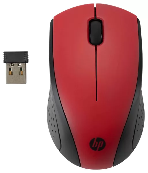 MOUSE HP 2.4 GHZ RED WIRELESS LTNA (L0Z86AA#ABM)