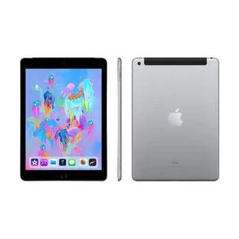 iPad 6 Apple, Tela Retina 9.7”, 32GB, Cinza Espacial, Wi-Fi + Cellular (MR6N2BZ/A)