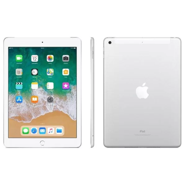 iPad 6 Apple, Tela Retina 9.7”, 128GB, Prata, Wi-Fi + Cellular (MR732BZ/A)