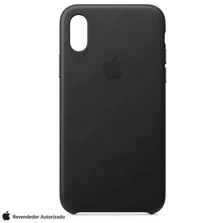 IPHONE XS LEATHER PRETA CASE (MRWM2ZM/A)