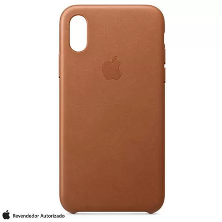 IPHONE XS LEATHER CASTANHA CASE (MRWP2ZM/A)