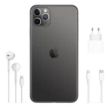 iPhone 11 Pro Max Apple Cinza Espacial, 64GB Desbloqueado (MWHD2BZ/A)