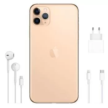 iPhone 11 Pro Max Apple Dourado, 256GB Desbloqueado (MWHL2BZ/A)