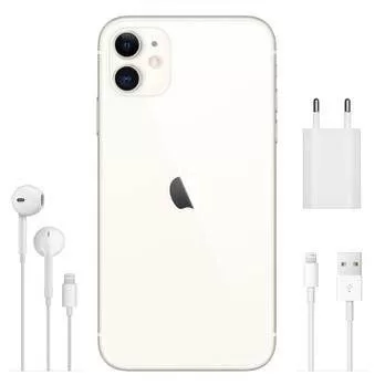 iPhone 11 Apple Branco, 128GB Desbloqueado (MWM22BZ/A)