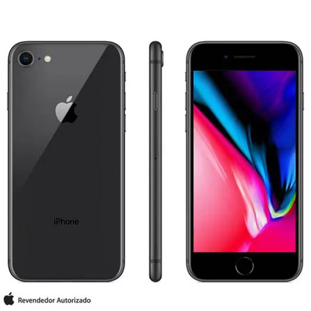 IPHONE 8 128GB CINZA ESPACIAL (MX162BR/A)