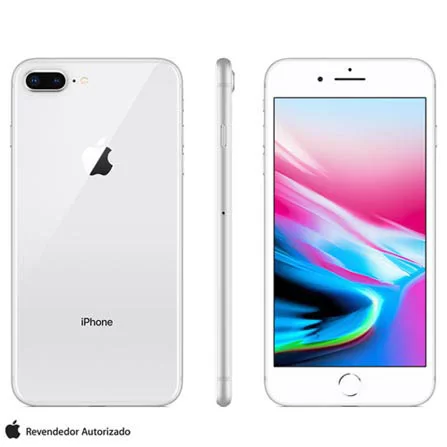 iPhone 8 Plus Apple Prata, 128GB Desbloqueado (MX252BR/A)
