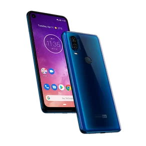 MOTO ONE VISION 128GB XT1970-1 AZUL SAFIRA + CAPA (PAFD0001BR)