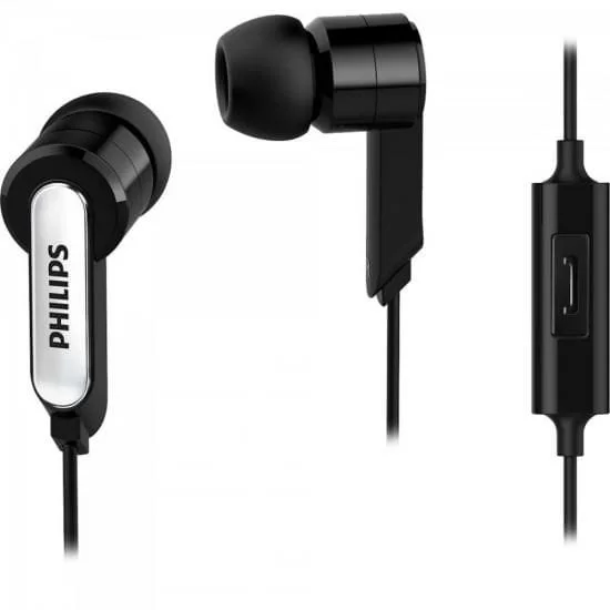 FONE PHILIPS COM MICROFONE (SHE1405BK)