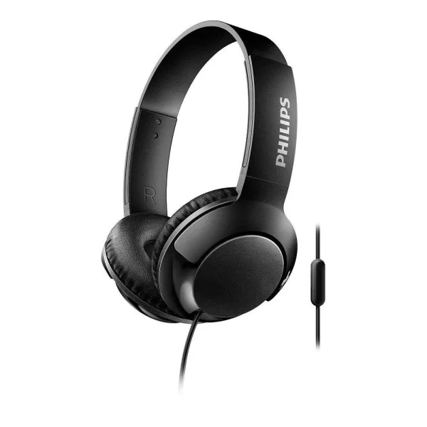 HEADPHONE PHILIPS BASS+ PRETO (SHL3075BK)
