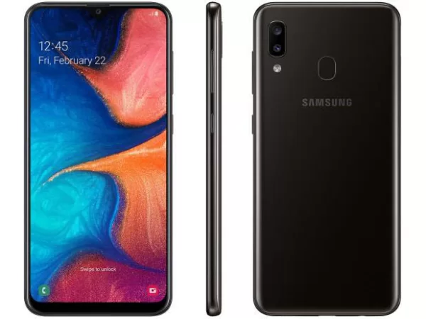 SMARTPHONE GALAXY A20 32GB PRETO (SM-A205GZKRZTO)