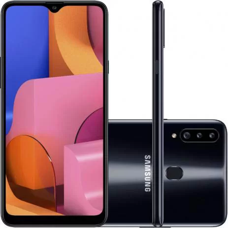 SMARTPHONE GALAXY A20S 32GB PRETO (SM-A207MZKRZTO)
