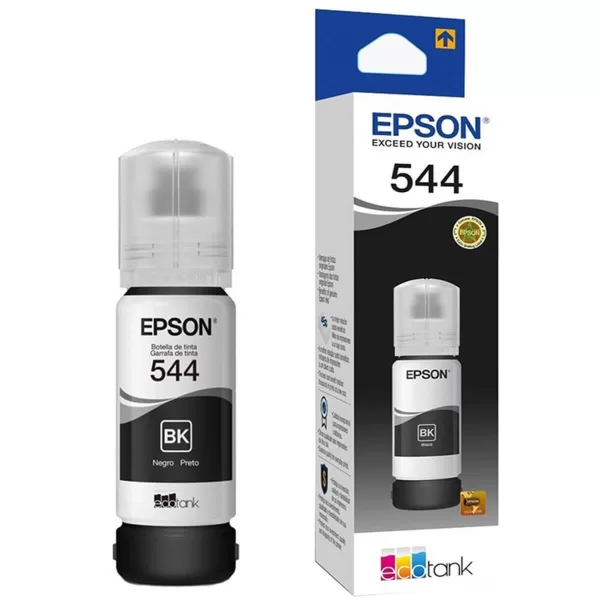 GARRAFA DE TINTA EPSON T544 PRETA (T544120-AL)