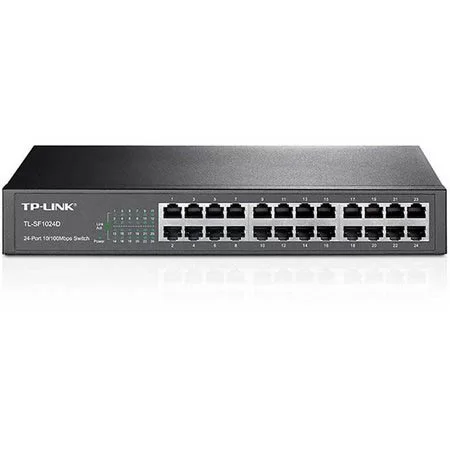 SWITCH DE 24 PORTAS 10/100MBPS (TL-SF1024D)