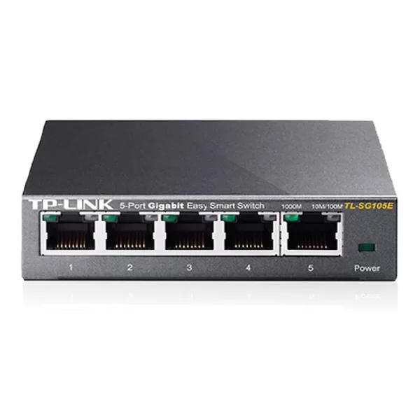 SWITCH EASY SMART GIGABIT 5P 5 PORTAS 10/100/1000MBPS (TL-SG105E)