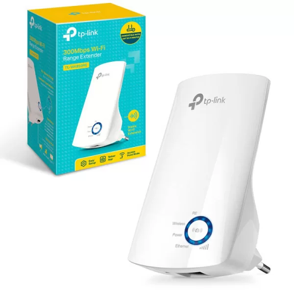 REPETIDOR WI-FI 300MBPS 1 PORTA ETHERNET ( RJ45) 10/100 M (TL-WA850RE)