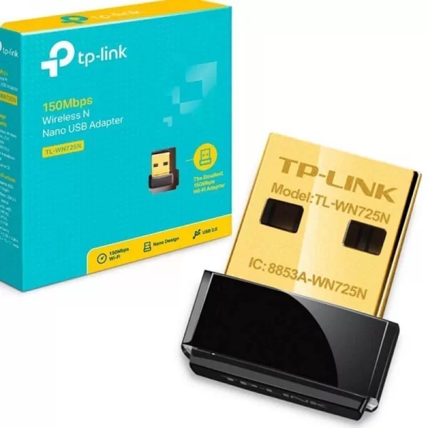 NANO ADAPTADOR USB WIRELESS N15 150MBPS IEEE 80 (TL-WN725N)