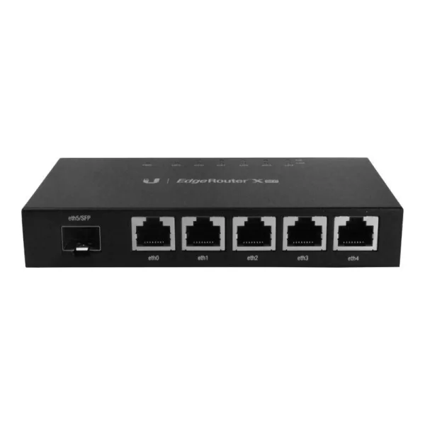 Roteador EdgeRouter Ubiquiti 5P Rj45 +1P SFP Poe - ER-X-SFP