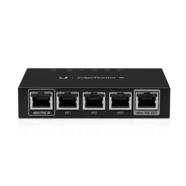 Roteador EdgeRouter Ubiquiti 5P Rj45 Poe - ER-X