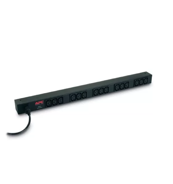 PDU BASICA VERTICAL 230V 16A 0U ENT C20 - SAI (20)C13 E (4)C19 (AP7552)