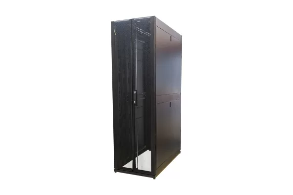 RACK SX 42U 600MM X 1200MM COM PARTES LATERAIS PRETAS (AR3300)