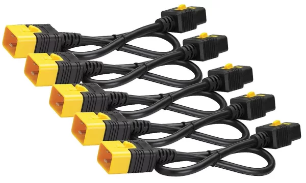 KIT DE (6) CABOS DE  ENERGIA IEC  C20 PARA IEC  C19, 1,8M (AP8716S)