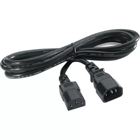 CABO DE ENERGIA 10A 100V A 230V ENT IEC-320 C14 P IEC 320 C13 (AP9870)