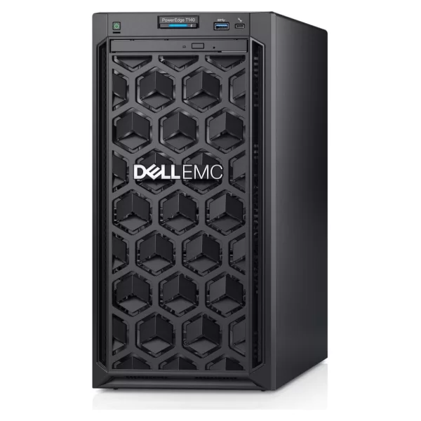 SERVIDOR DELL POWEREDGE T140 XEON E-2224 2X8GB 2X HDD 1TB DVD-R (210-AQSS-BLJN)