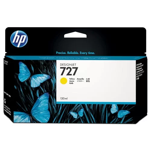 CARTUCHO PLOTTER HP 727 AMARELO130 ML UK (B3P21A)
