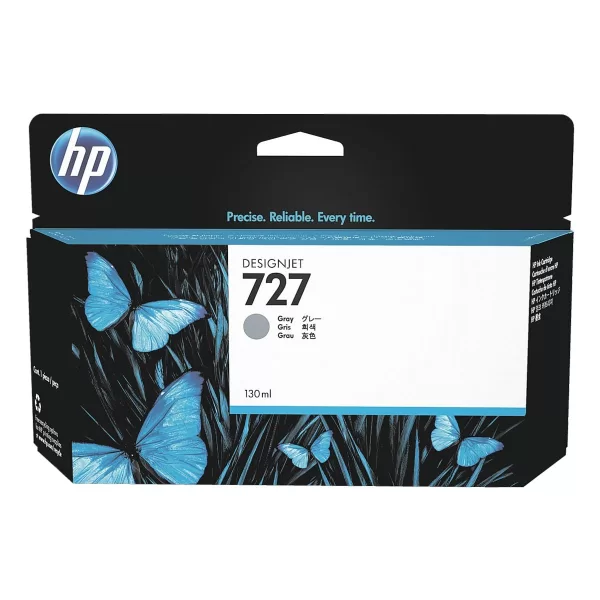 CARTUCHO PLOTTER HP 727 CINZA 130 ML UK (B3P24A)