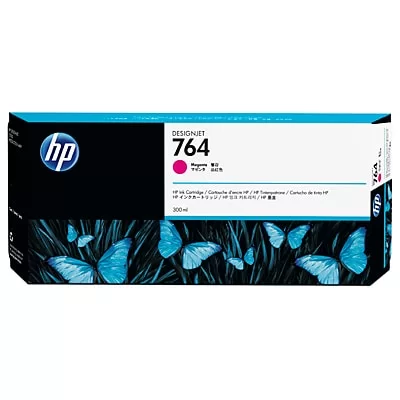 CARTUCHO PLOTTER HP 764 MAGENTA 300 ML UK (C1Q14A)