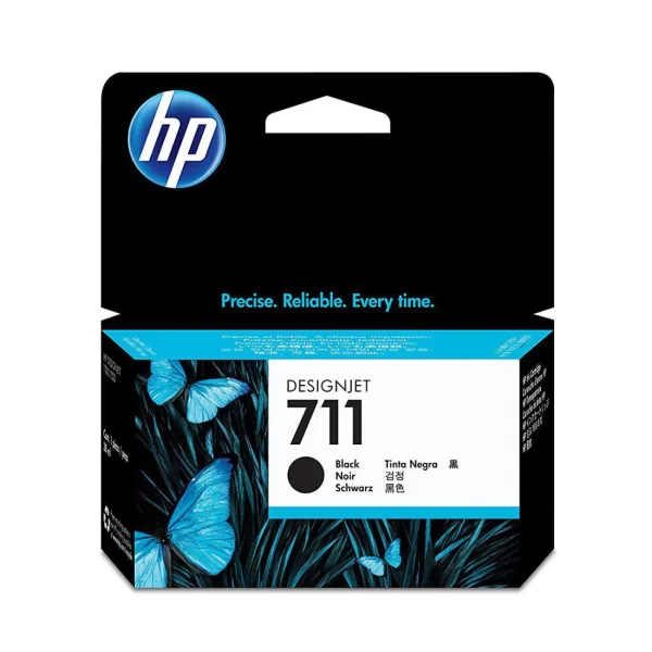 CARTUCHO PLOTTER HP 711 PRETO 80 ML UK (CZ133AB)