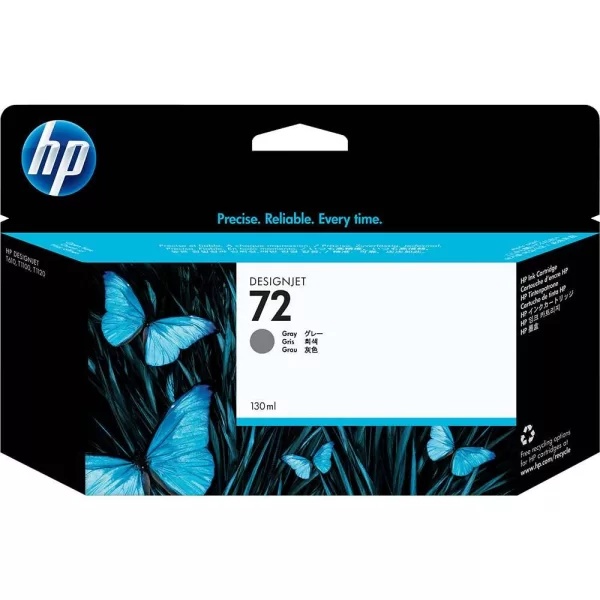 CARTUCHO PLOTTER HP 72 CINZA 130 ML UK (C9374AB)