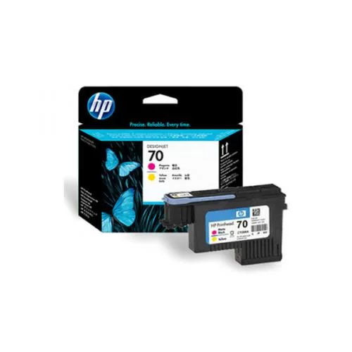HP 70 MAGENTA AND YELLOW PRINTHEAD PLUK (C9406A)