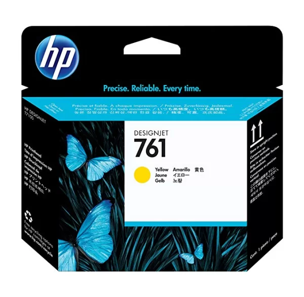 HP 761 YELLOW DESIGNJET PRINTHE AD (CH645A)