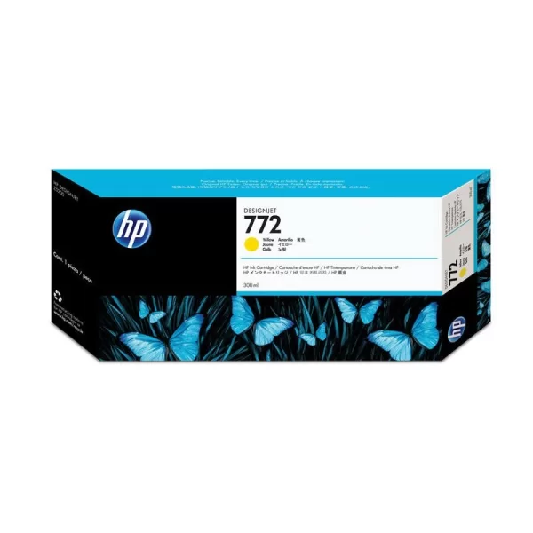 CARTUCHO PLOTTER HP 772 AMARELO 300 ML UK (CN630A)