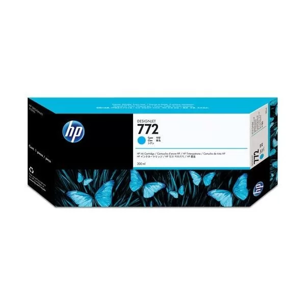 CARTUCHO PLOTTER HP 772 CIANO 300 ML UK (CN636A)