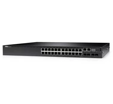SWITCH DELL N3024EP POE+ 24 PORTAS 10/100/1000 +2SFP L3 (210-APXC)