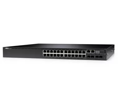 SWITCH DELL N3024ET 24 PORTAS 10/100/1000 +2SFP L3 (210-APXD)