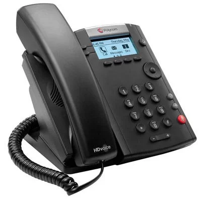 TEL VVX 201 2-LIN. POE S/FONTE DE ALIMENTA O (2200-40450-025)